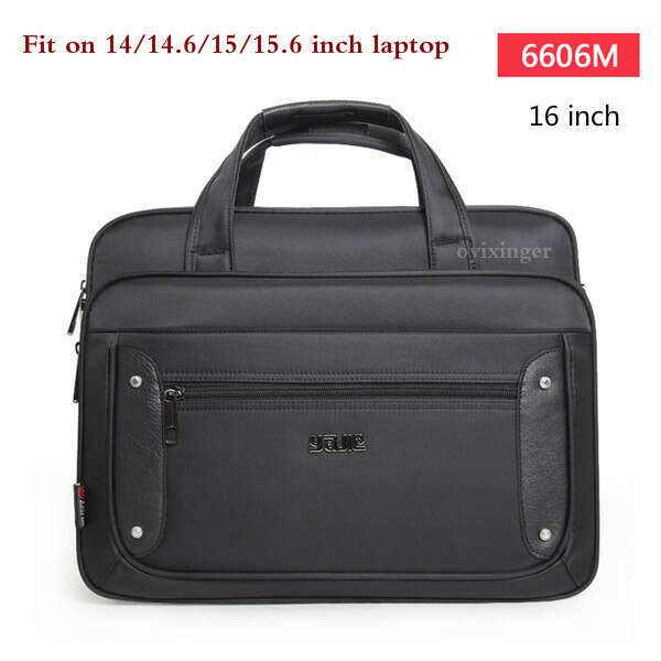 Große Kapazität Business Männer Aktentasche Männlichen Handtaschen Laptop Taschen 17 Zoll Oxford Crossbody Reisetasche Sac Homme Bandolera Hombre: 16inch