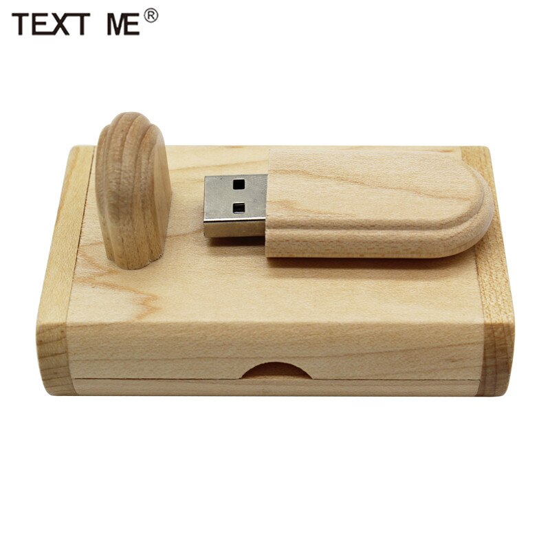 Pendrive usb de madera de arce con de logotipo, pendrive usb de 4 GB, 8 GB, 16 GB, 32 GB, 64 GB, usb 2,0, de fotografía