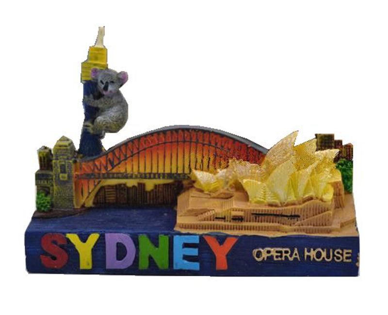 Handmade Painted Sydney Opera House, Australia Koala 3D Fridge Magnets Tourism Souvenirs Refrigerator Magnetic Stickers