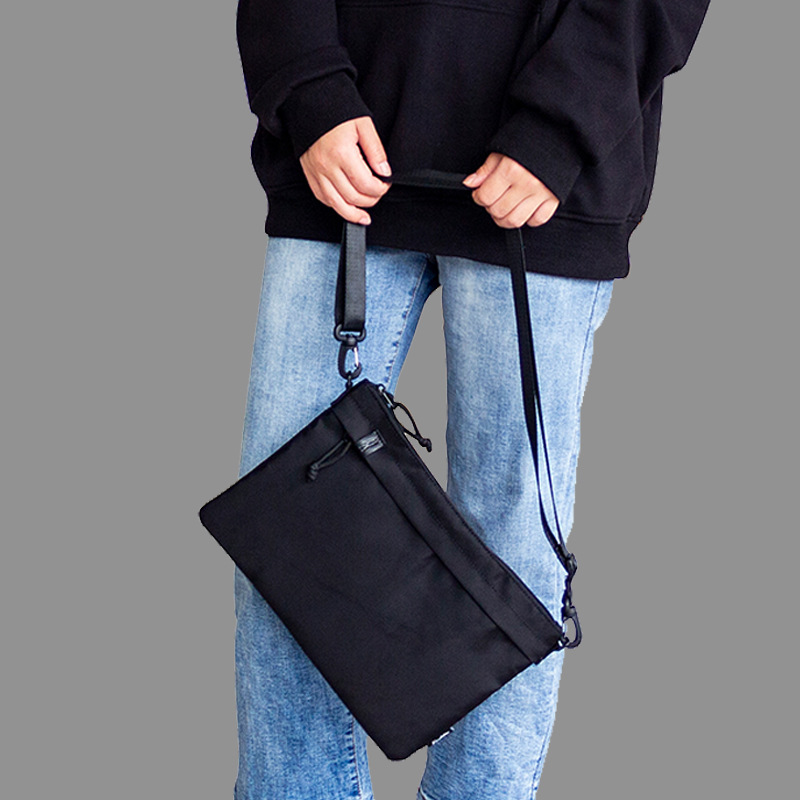 Sac à bandoulière en Nylon de Style japonais, sac à bandoulière étanche pour hommes, sac de rangement décontracté de randonnée, sacoche