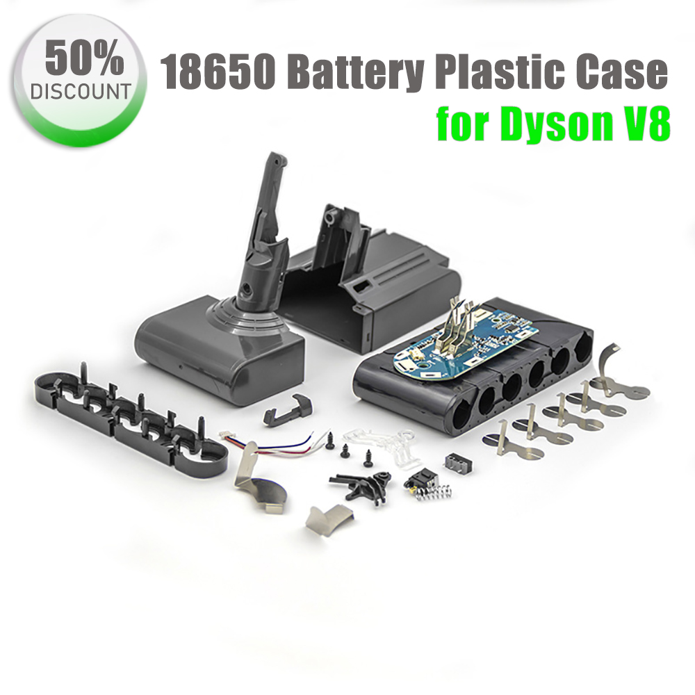 21700 Battery Plastic Case Charging Protection Circuit Board PCB for Dyson V8 21.6V Absolute Animal Exclusive Vacuum Cleaner