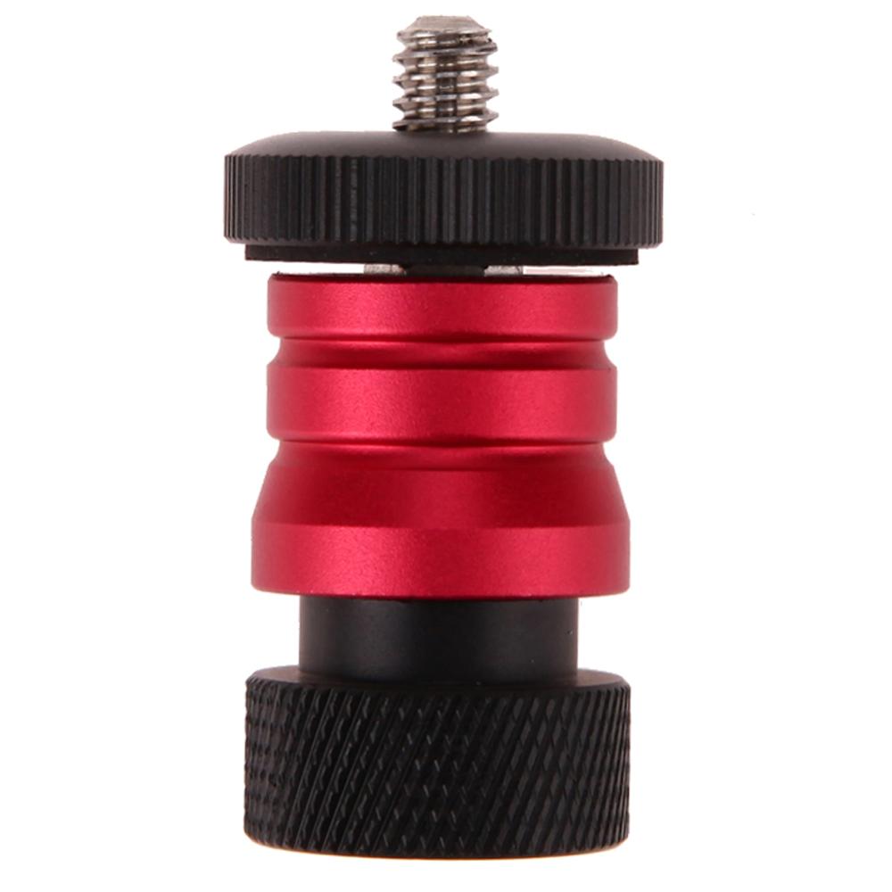 Quick Release 1/4'' Mini Tripod Ball Head Ballhead Detachable Plate for Arm Monitor LED Light for Mount Stand with Detachable