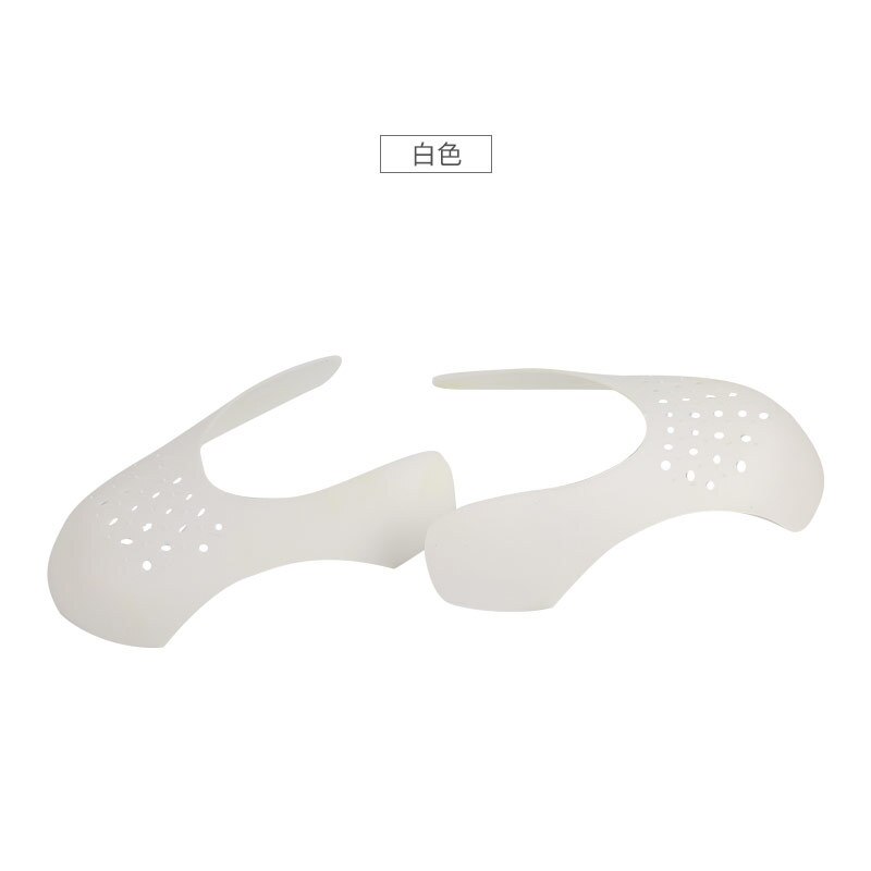 Protection contre les plis, protection contre les plis, pour chaussures de sport, protection contre les plis, 1/2/3 paires: WHITE / M(2Pairs)