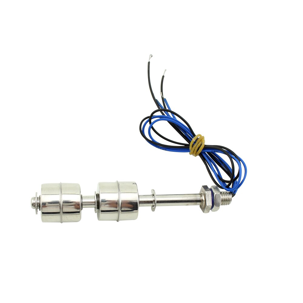 220V 10W 120mm Stainless Steel Float Switch SFS12010-2 SUS304 Tank liquid Water level Sensor automatic Floating Switch ES6010