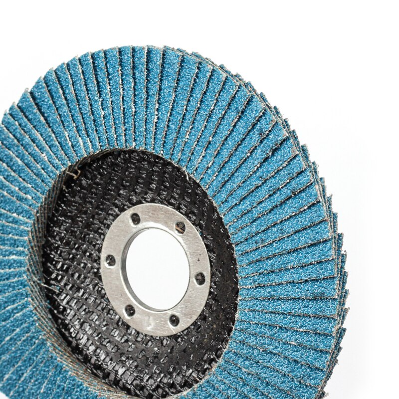 Versery Fächerscheiben 115/125 mm Winkelschleifer Schleifscheiben Körnung 40/60/80/120 Schleifscheiben Klingen für Edelstahl Eisen