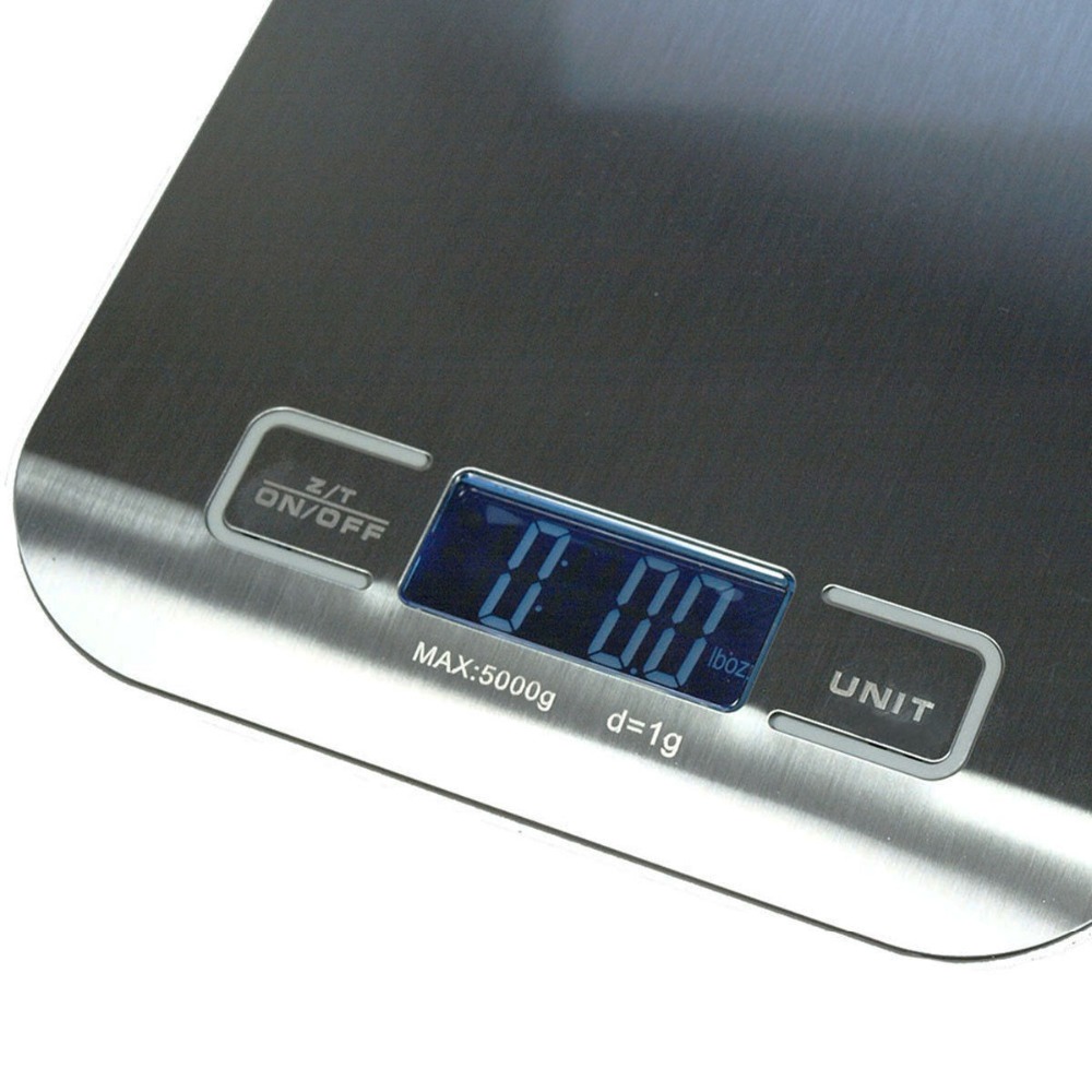 Real 5kg/1g Stainless Steel Digital Kitchen Scale ... – Grandado