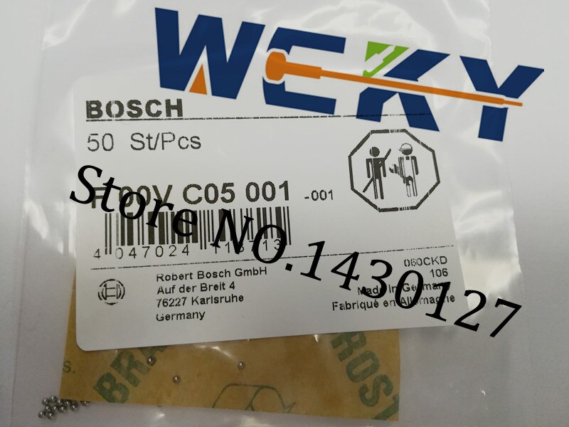 ! Best Common Rail Valve Kit F00VC05001 Kit F 00V C05 001 Repair Ball Valve Ball 50St/Pcs