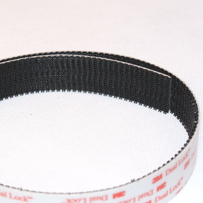 Type 250/25.4Mm Breedte 3M Dual Lock SJ3550 Zwart Vhb Paddestoel Lijm Sluiting Tape