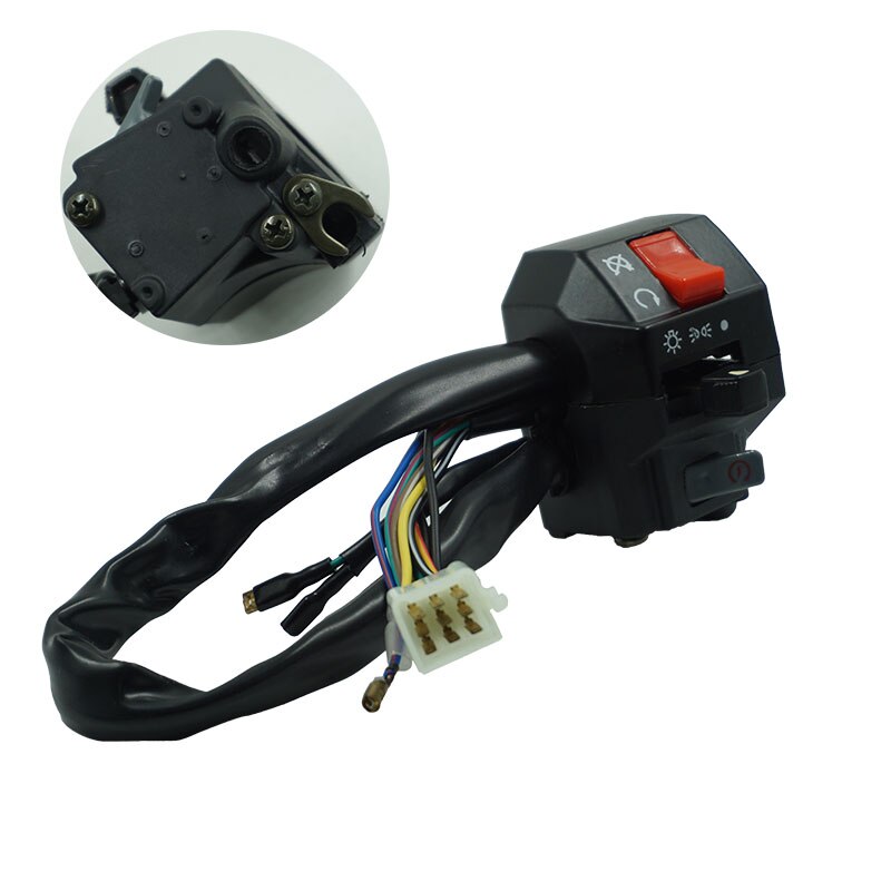 Universal Multi-function Motorcycle Handlebar Control Switches Motocross ATV Off-road Dirt Pit Bike Scooter Motorbike Switch