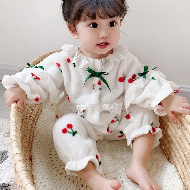 -né garçons bébé fille printemps coton pyjamas ensembles enfants Homewear pyjamas pour garçon enfants vêtements de nuit vêtements de noël