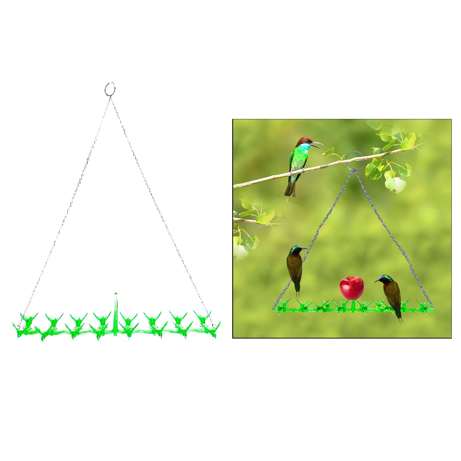 Outside ing Bird Feeder Bird Shaped Plastic for Garden Patio Decoration