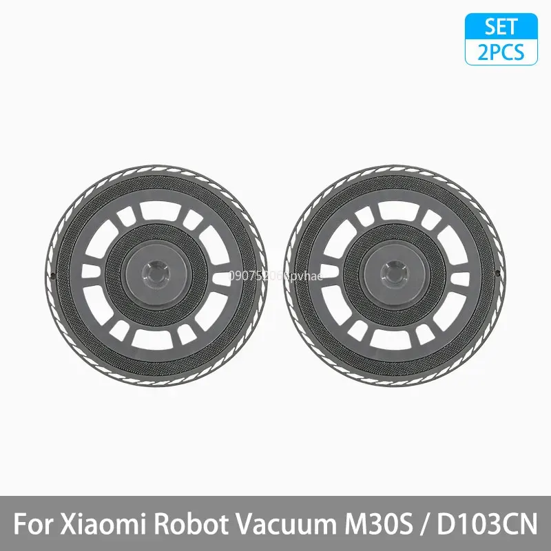 Piezas de repuesto para Robot aspirador Xiaomi Mijia M30S D103CN, consumibles, Cepillo Lateral principal, filtro Hepa, paño de mopa, bolsa de polvo, accesorios: Blanco