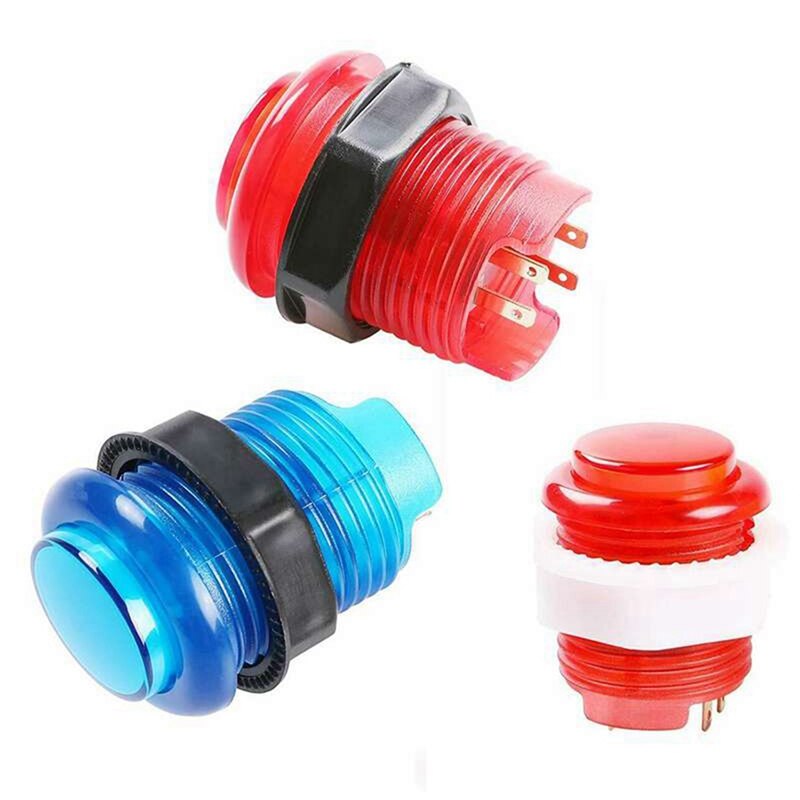 Arcade-diy-teile led-diy-kit 2x usb-encoder mit nullverzögerung +2x joysticks 20x led-arcade-tasten für arcade-spiele