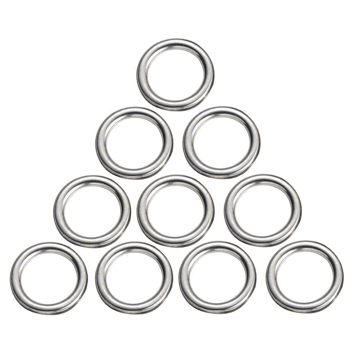 50Pcs Car Engine Oil Drain Plug Gaskets 35178-30010 for Toyota Lexus Transmission Drain Plug Gasket