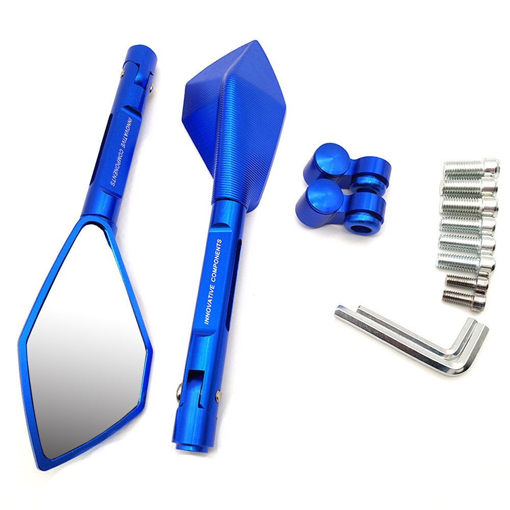 CNC Universal Motorcycle Mirror Rearview Side Mirrors Motorbike Accessories For Ducati 400 620 695 696 796 821 797 900 MONSTER