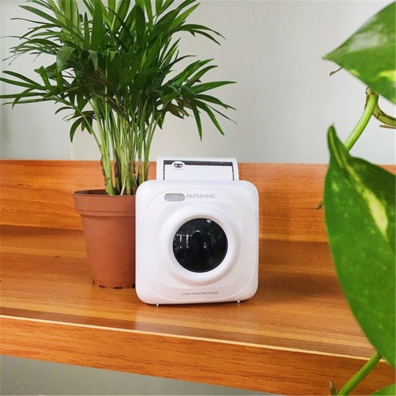 Mini Portable Thermal Printer Photo Pocket Photo Printer Printing Wireless Bluetooth Android4.0 IOS8.0+ Support Printers 200dpi