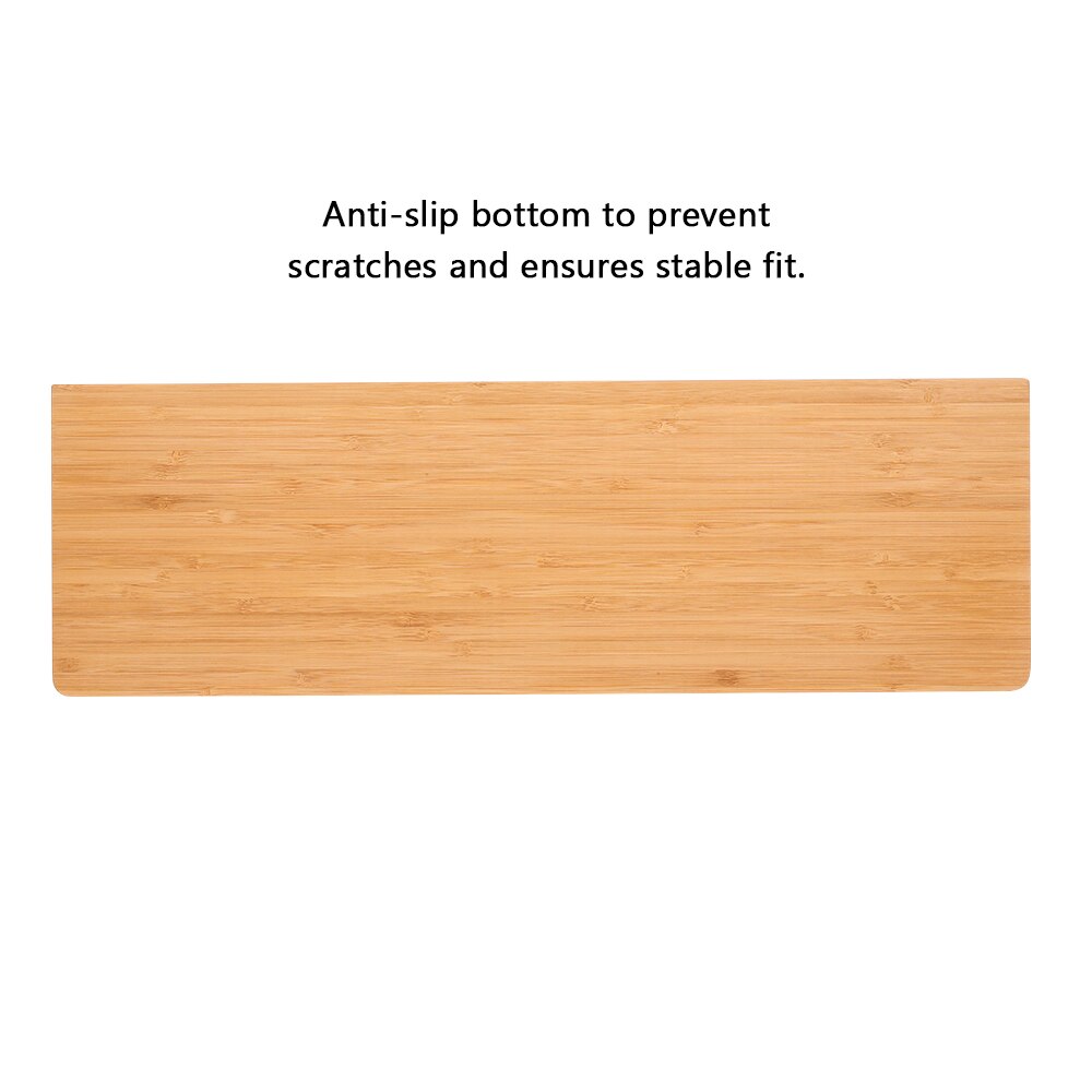 Soporte de teclado SAMDI SD-006Wa-3, soporte de base para bandeja de teclado de bambú para Apple, soporte estándar para teclado IMac