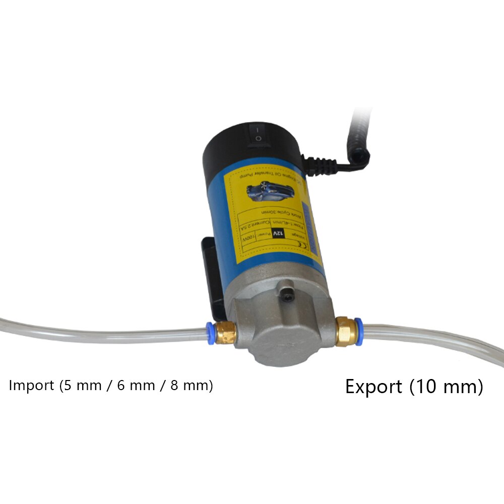 Mini 12 V 100W Elektrische Olie Overdracht Pomp Extractor Vloeistof Zuig Pomp Siphon Tool Voor Auto Motor