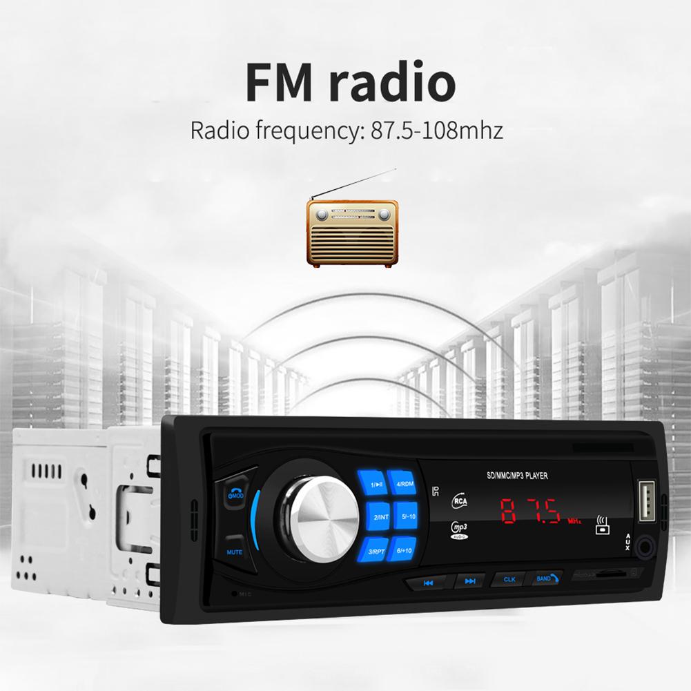 SWM-8013 1DIN12V Bluetooth Stereo Auto Radio Auto Radio In-Dash Fm Aux Ingang Ontvanger Sd Usb MP3 Mmc Wma car Audio Speler