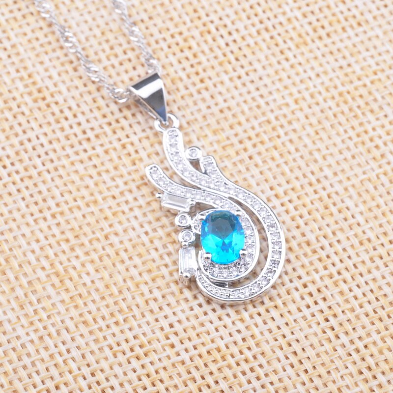 Zilver Kleur Sieraden Sets Voor Vrouwen Crystal Oorbellen Ringen Armband Ketting Kerstcadeau Koreaanse Sieraden YZ0721
