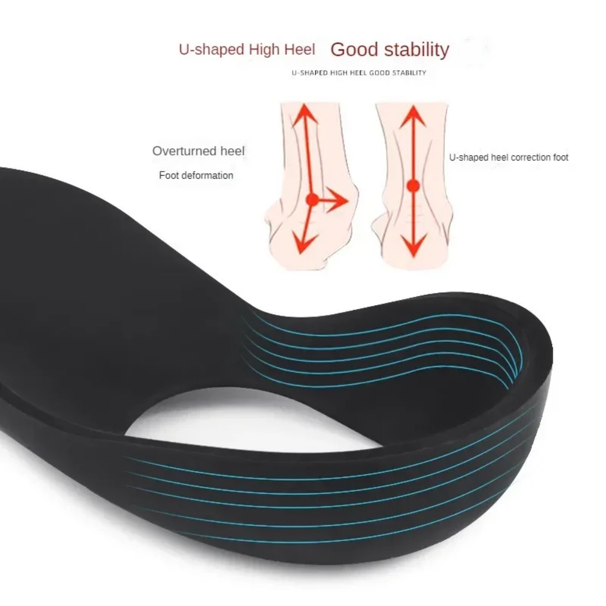 Platte Voet O-vormige Benen Binnenzool Voor Schoenen Correctie Steunzool Fasciitis Plantaris Orthopedische Inlegzolen Mannen/Vrouwen Voetverzorging Insert