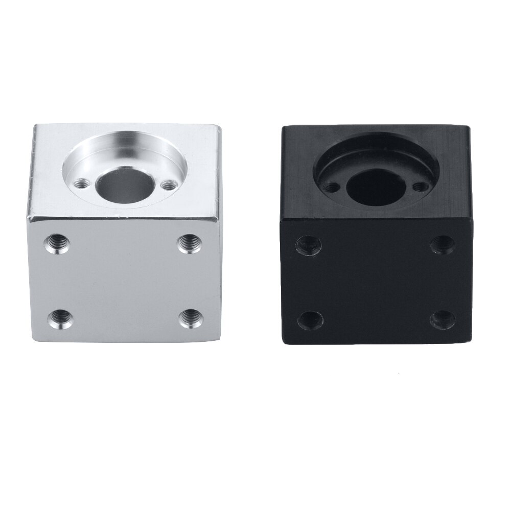 1pc Nut Housing Bracket For 8mm T8 Trapezoidal Lead Screw Nut converter Nut Seat Aluminum Block 3D Printing Parts