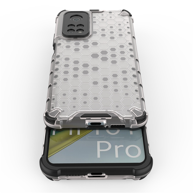 Para Xiaomi Mi 10T 10 T Pro 5G funda a prueba de golpes armadura resistente funda de teléfono transparente para Mi 10T Pro Mi10T Pro Mi 10 Lite contraportada