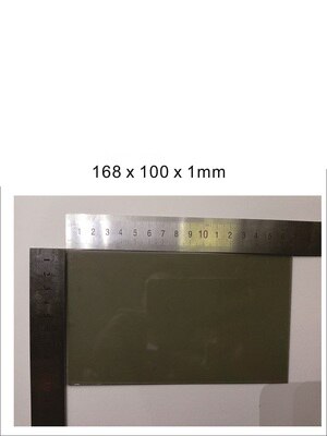 4pcsa lot Micro High-definition Projector Polarized Heat Insulation Glass Polarizer Suitable for 4-inch 5.8-inchScreen Projector: 7 inch