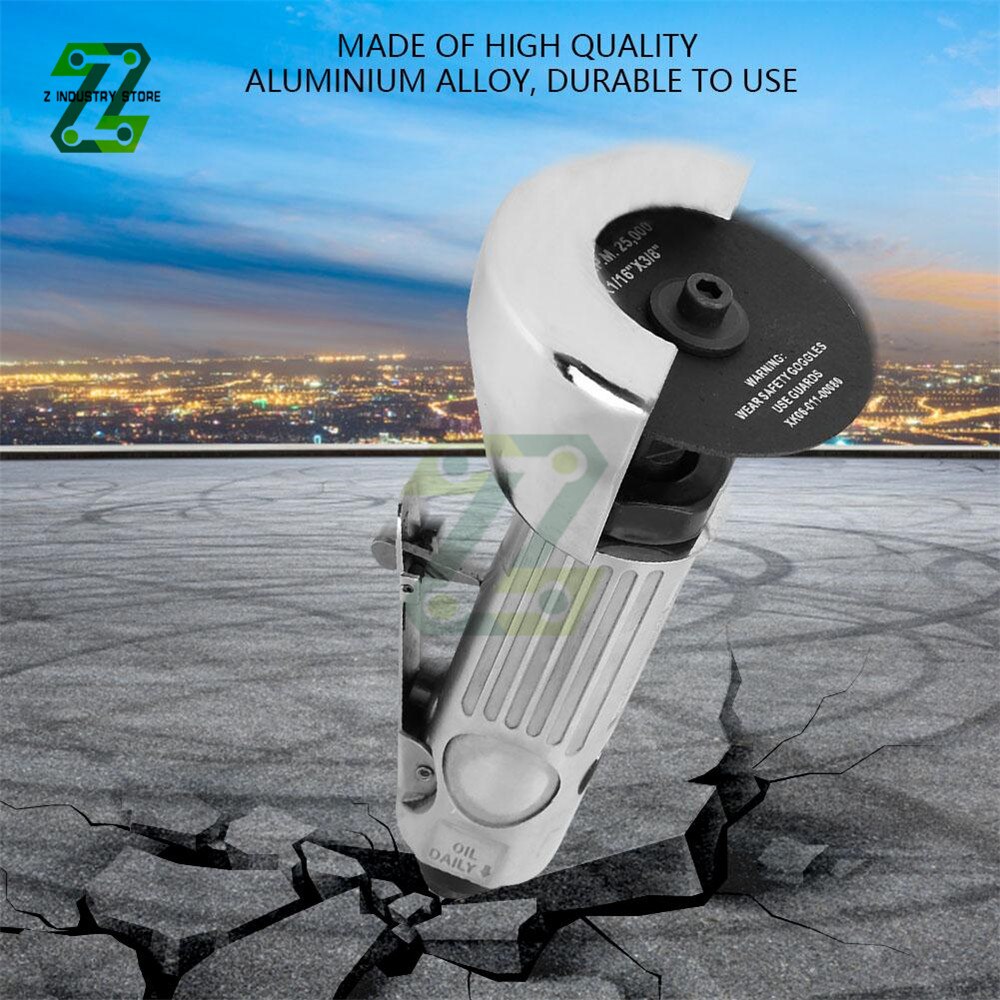 25000rpm Pneumatic Metal Cutting Machine Cut Off Grinders 3 inch Straight Air Cutter Cutting Tools For Metal Working