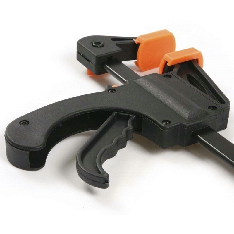 1pc Adjustable Carpentry Gadget Bar Clamps F Clamp Quick Woodworking Clip Tool