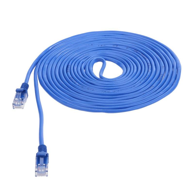 ANPWOO CAT5 RJ45 Ethernet Cables 8Pin Connector Ethernet Internet Cable Network Cable Cord Wire Line Blue 1m/1.5m/2m/3m/5m/10m