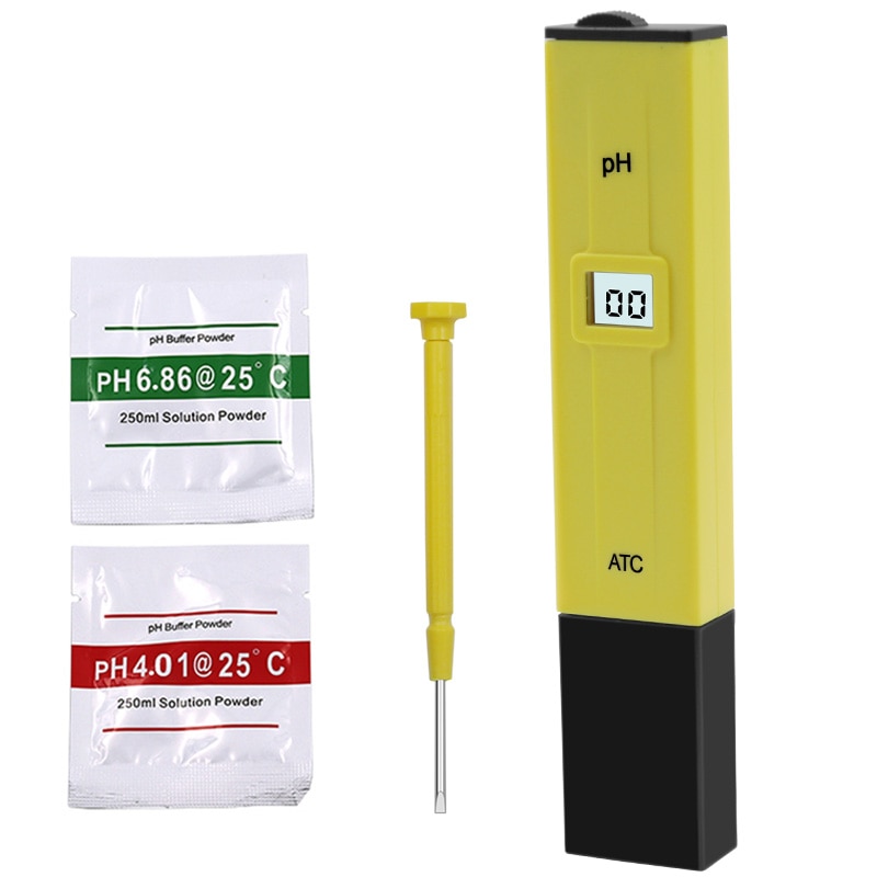 Lápiz de Bolsillo Prueba de Agua Medidor de Digital Probador Ph 009 Ia 0,0 Ph para Laboratorio de Agua de Piscina de Acuario