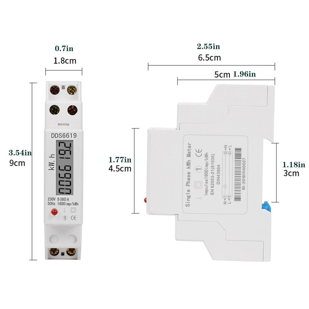 Zonne-energiemeter SM206 Draagbare Digitale
