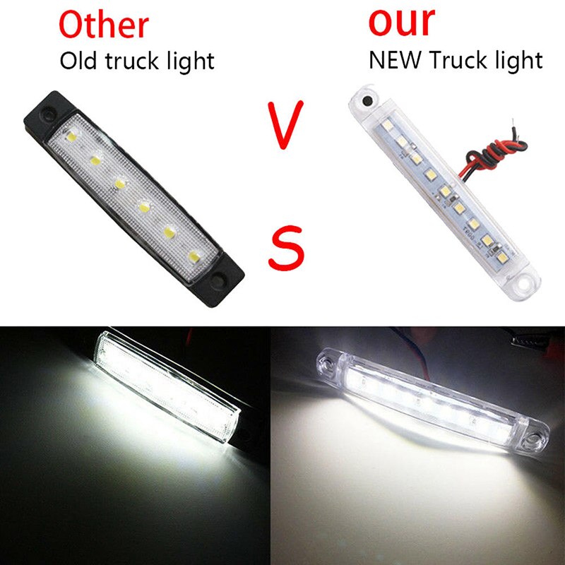 Parking Side Knipperlichten Trailers Indicator Truck 20 Stuks Set 9LED