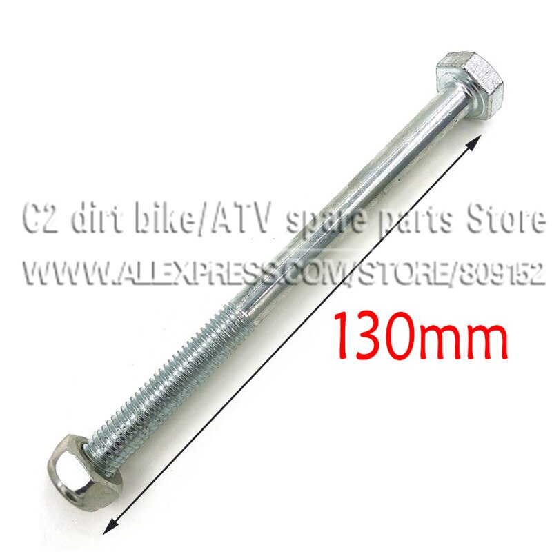 Eje de rueda delantera o trasera, 10MM, para Mini Moto de 47cc, 49cc, Dirt Pocket, Mini moto Kayo KXD: Direction axis B