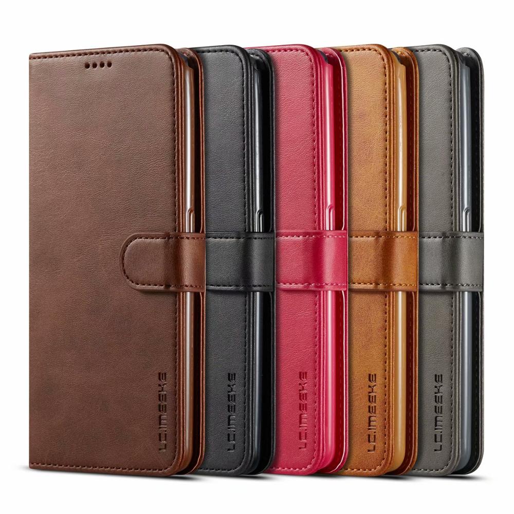 Funda para Samsung Galaxy A80 Funda tapa libro billetera de cuero Funda Vintage magnética protectora Funda para Samsung A80 A90 Etui