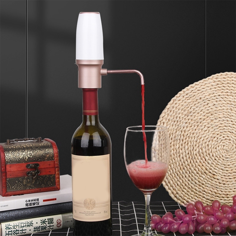 Draagbare Elektrische Wijn Beluchter Automatische Wijn Decanter Draagbare Wijn Schenker Producten Quick Automatische Decanter