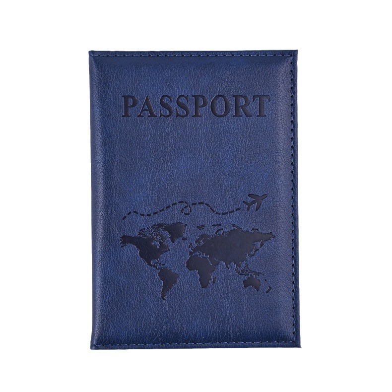 Porta pasaporte de PU colorido, fundas para pasaporte, funda protectora para pasaporte de viaje, tarjetero de identificación, accesorios de viaje