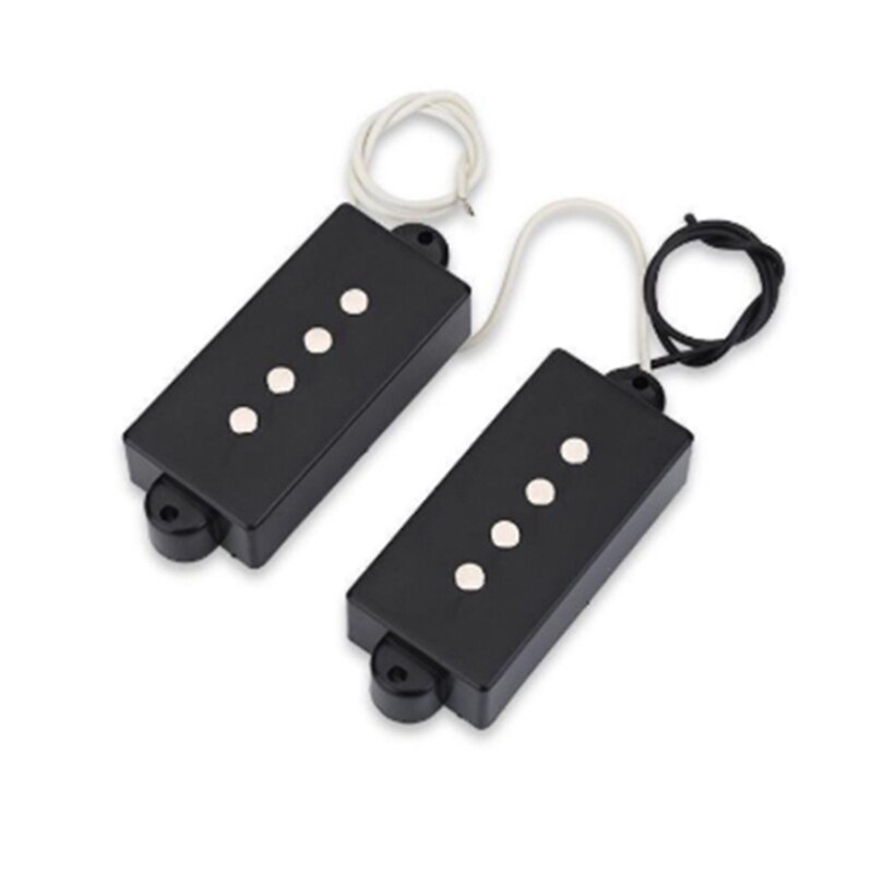 Et sett med gitar pickup kobberfolie skjerming tape enkel guide 4 -strengs åpen type pickup musikkinstrument tilbehør
