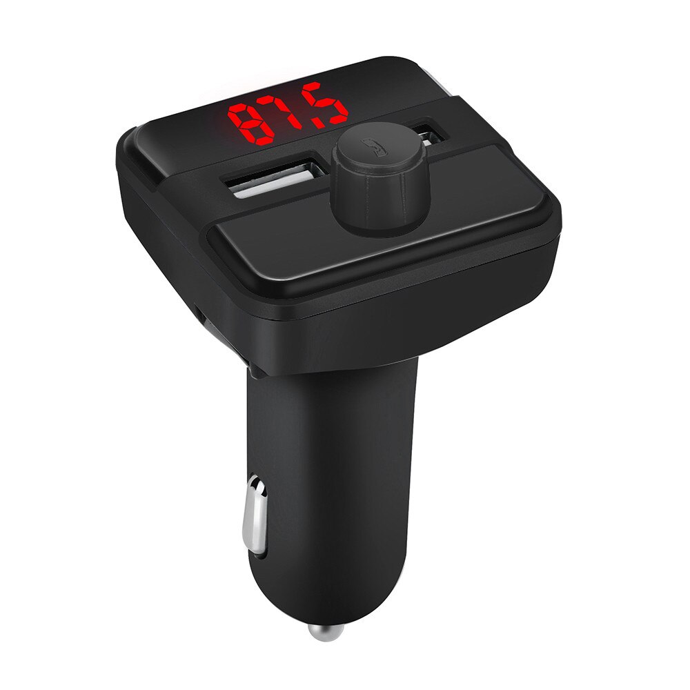 Auto MP3 Speler Draadloze Bluetooth Bluetooth Auto Fm-zender Draadloze Radio Adapter Usb Charger Mp3 Speler AUGU24