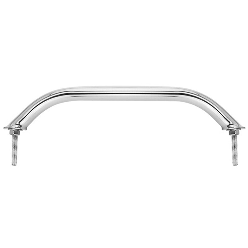Ship handrails 2PCS Marine Grade 316 Grab Handle Door Handrail Grip Rail Grab Bar Handle with Bolt Boat Hatch Yacht Marine