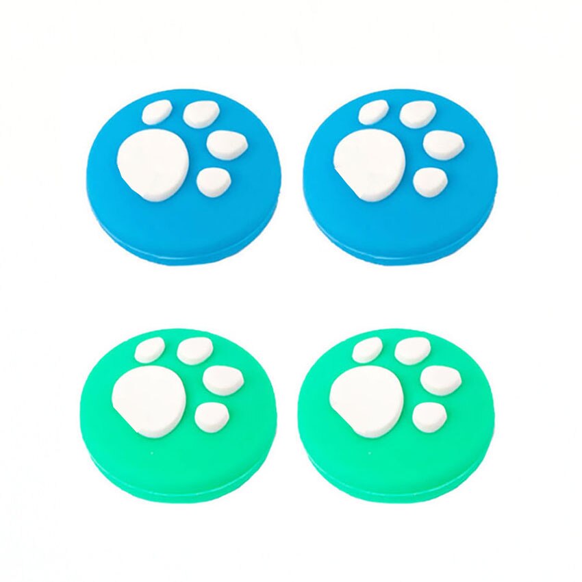 cltgxdd 4pcs Joystick silicone non-slip cap For Nintendo Switch Lite Animal Crossing Analog Stick Grip Controller Joystick Cap: (46-46-47-47)