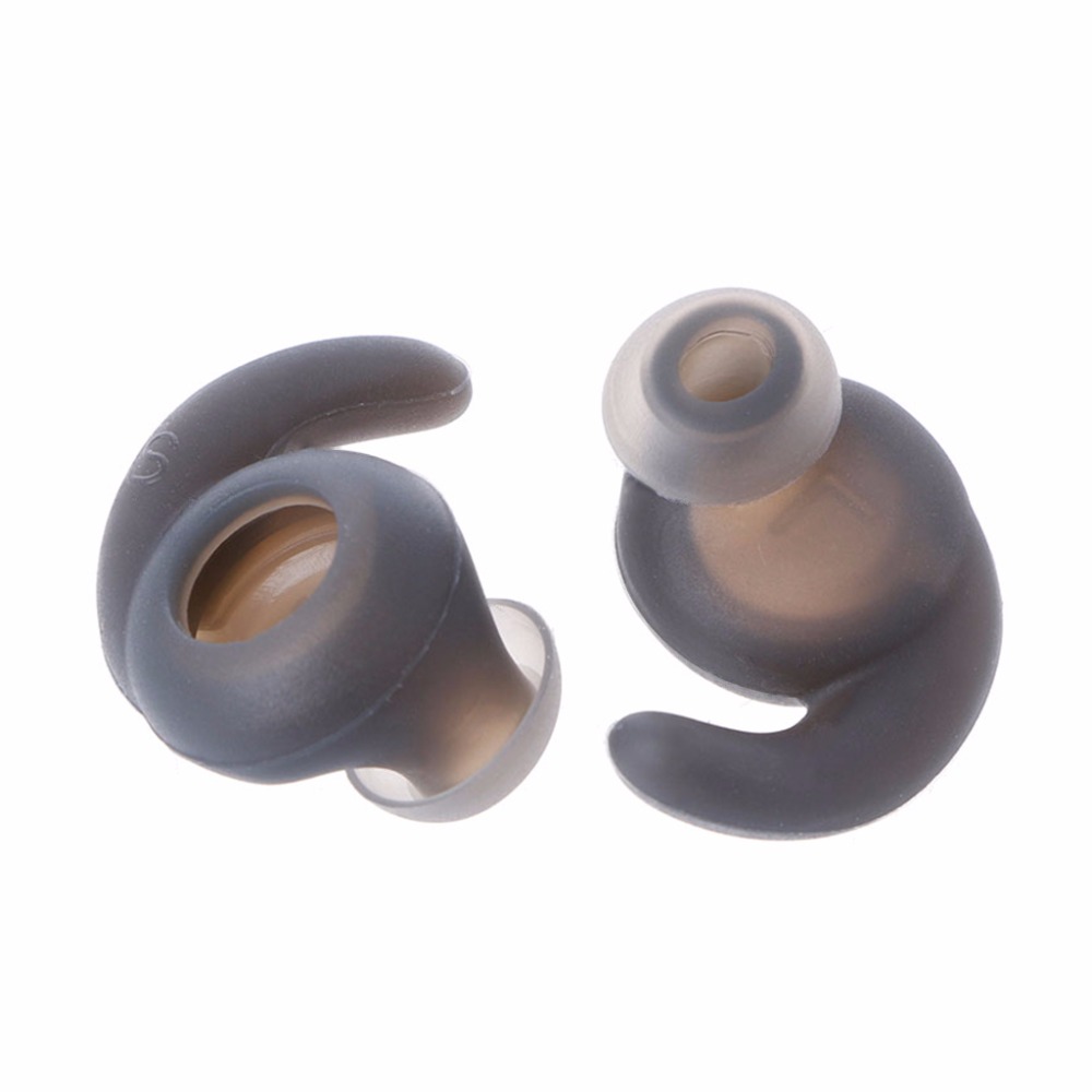 3 Paar Siliconen Oordopjes Cover Zachte Oorhaak Voor Sport Headset Sml