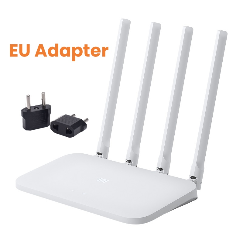 Xiaomi Router 4C 300Mbps Gigabit Ports APP Remote Management 4 Antennas for Enhanced Signal Home WiFi Coverage: PURPLE