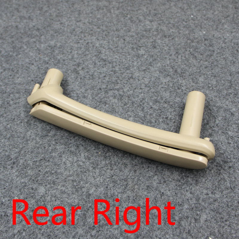 Voor Passat B5 Deur Binnenste Handvat Handvat Cover Deur Inner Armsteun Beige: Zilver
