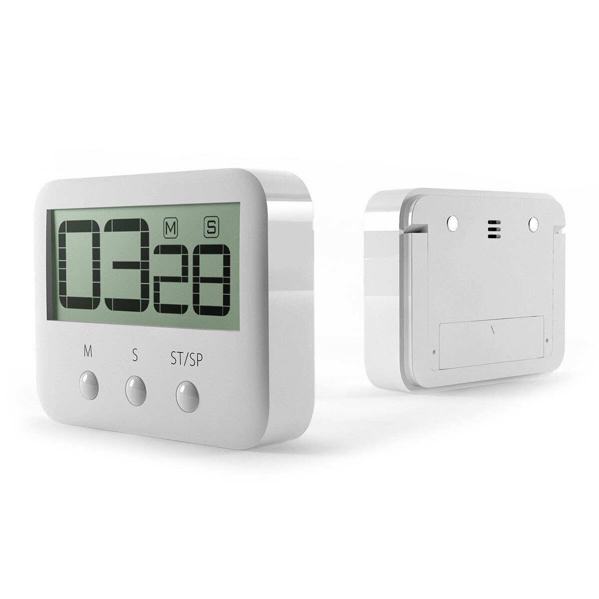 LCD Digital Large Kitchen Cooking Timer Count-Down Up Clock Loud Alarm Magnetic Large LCD Display Count Down Timer Timing Tool