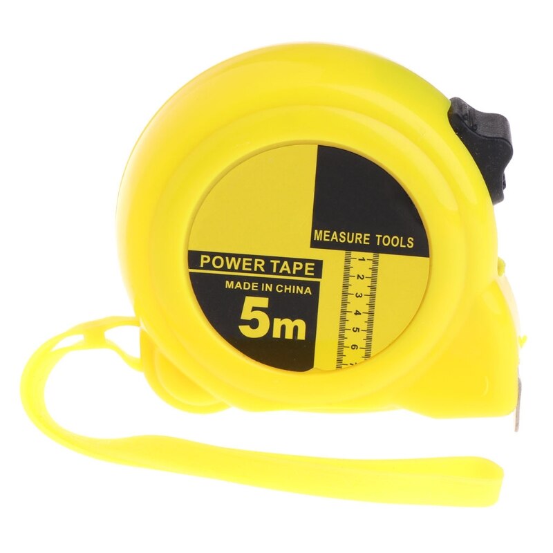 3M 5M Intrekbare Roestvrij Stalen Meetlint Heerser Meten Metric Tape Regel: 5M