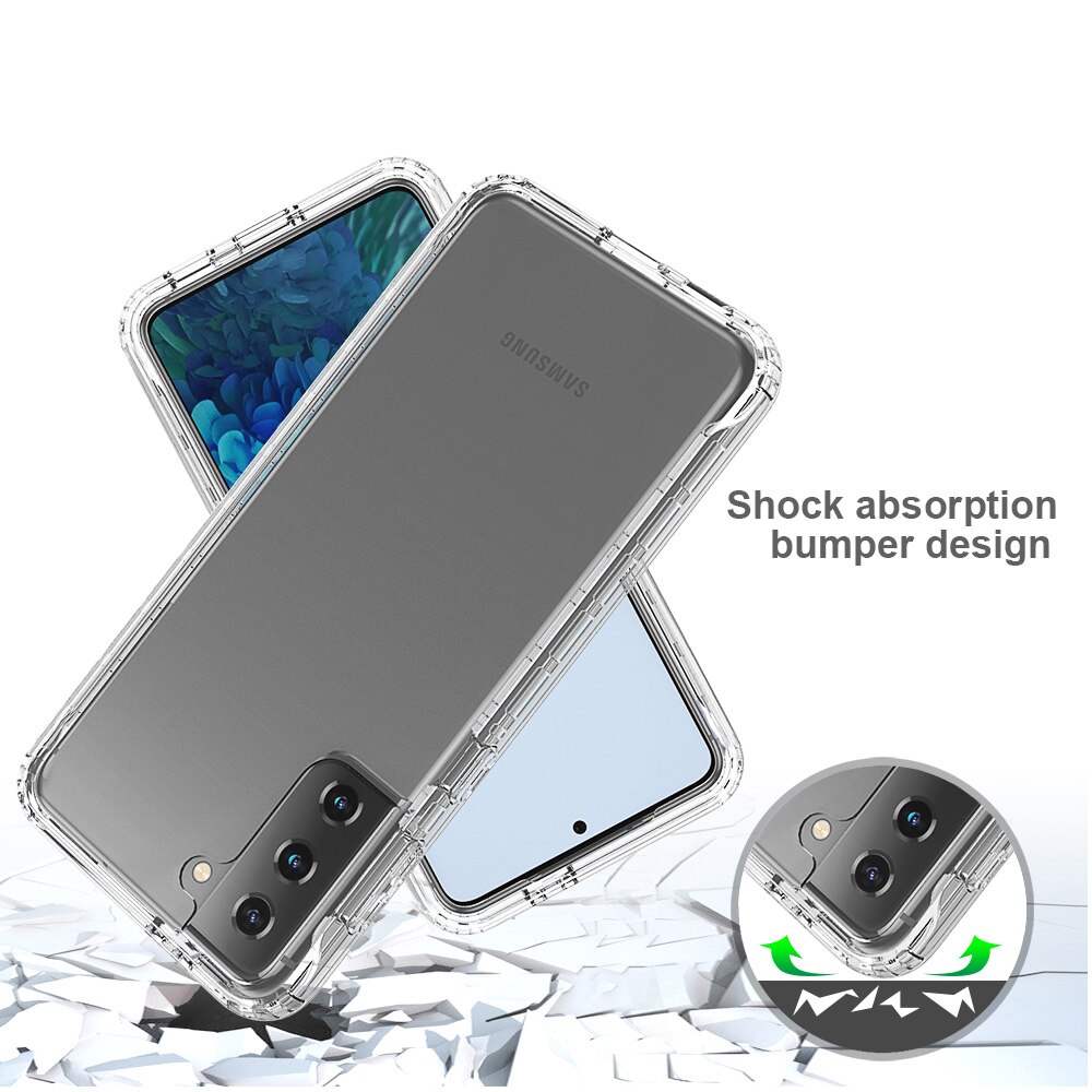 3 en 1 dégradé Transparent coque arrière pour Samsung Galaxy S30 Plus S30 Ultra quatre coins Airbag couverture antichoc