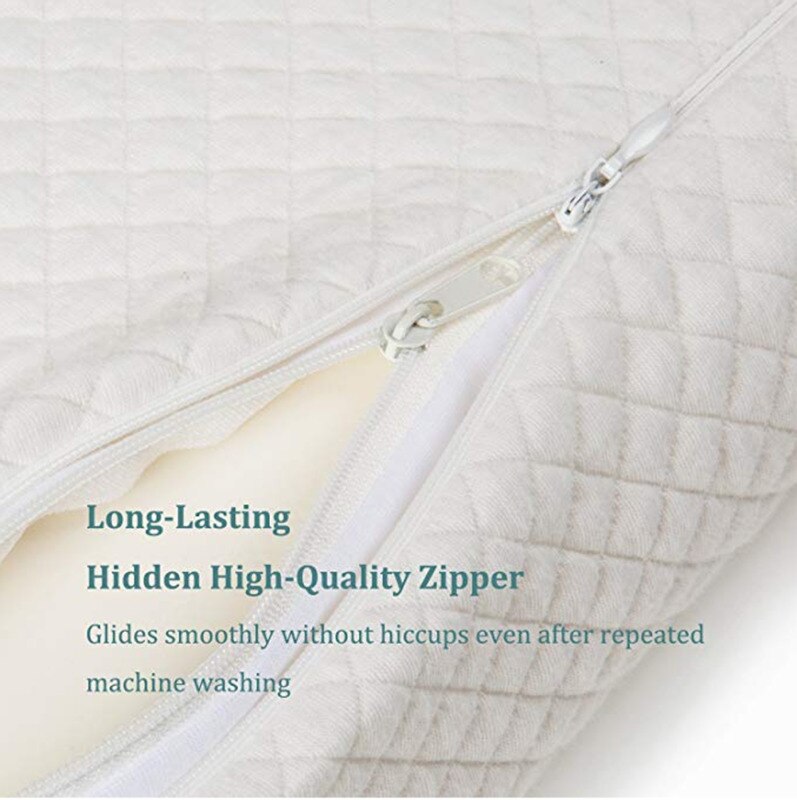 Komfort ortopædisk pude king size bambusfiberpude hypoallergenisk cool memory foam premium fast seng hukommelsesskumpude
