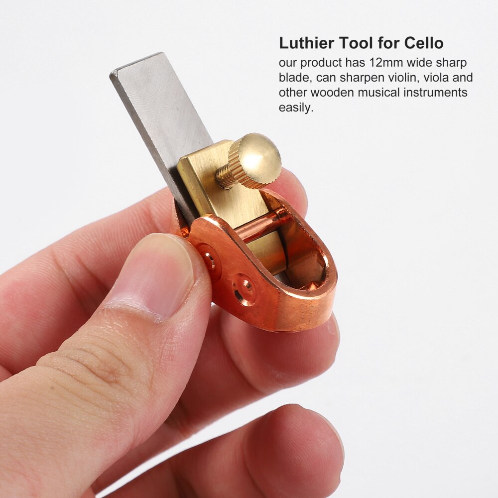 Woodworking Hand Plane 12mm Wood Working Block Plane Luthier Tool